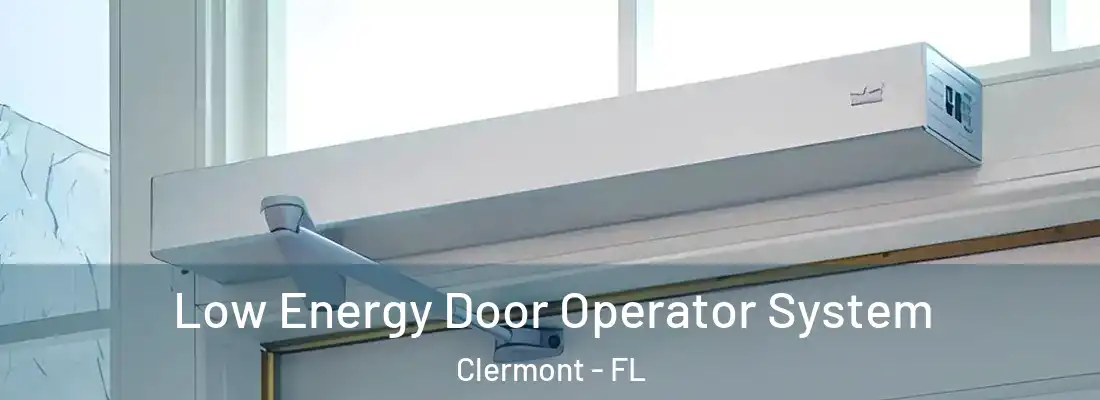 Low Energy Door Operator System Clermont - FL